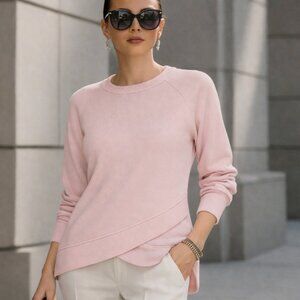 Workshop Republic Criss Cross Athletic Yoga Super Soft Top Sweatshirt